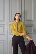 Neck Tie Detail Blouse