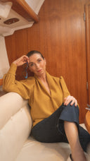 Structured Volume Blouse