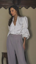 Structured Volume Blouse