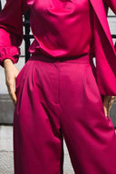 High Waisted Wide Leg Trouser