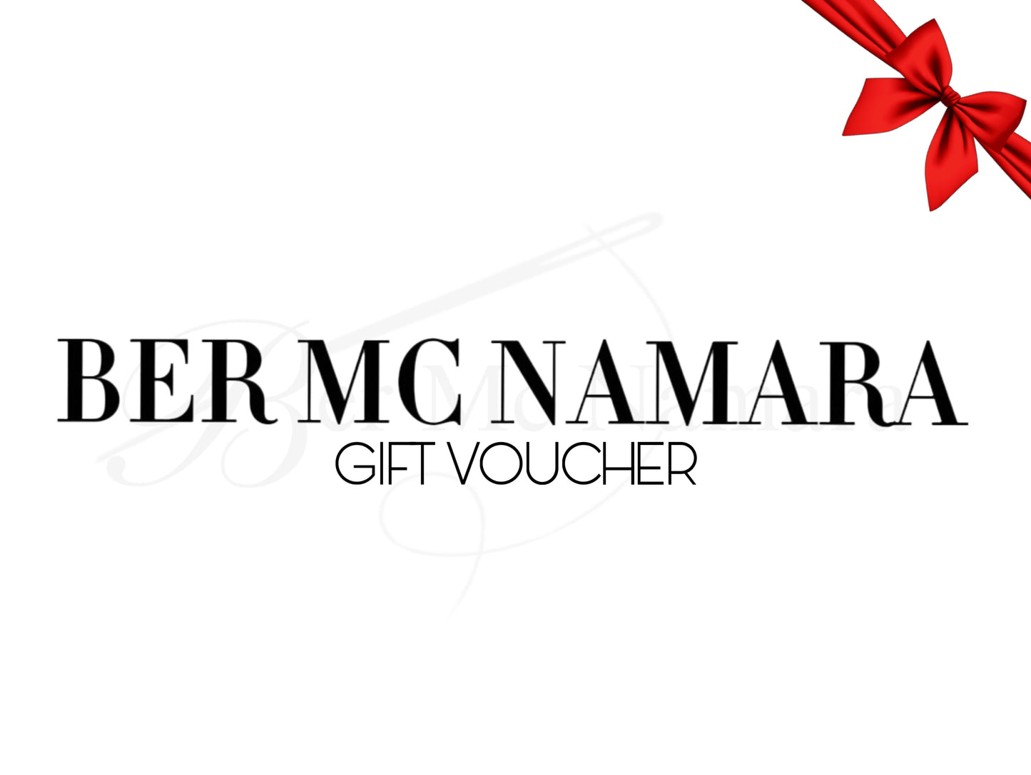 Ber McNamara Gift Voucher