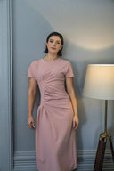 Detailed Midi Dress